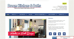 Desktop Screenshot of dreamkitchens.net